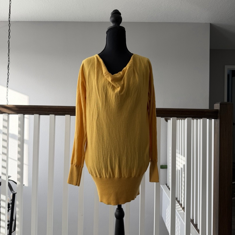 Talbots‎ 100% Merino Wool Long Sleeve Top Sz L Minimalist Old Money Quiet Luxury